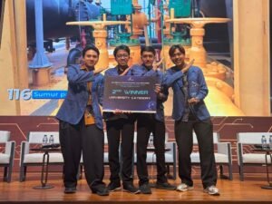 Gagas Inovasi Berbasis AI, Tim ITS Raih Juara Hackathon SKK Migas